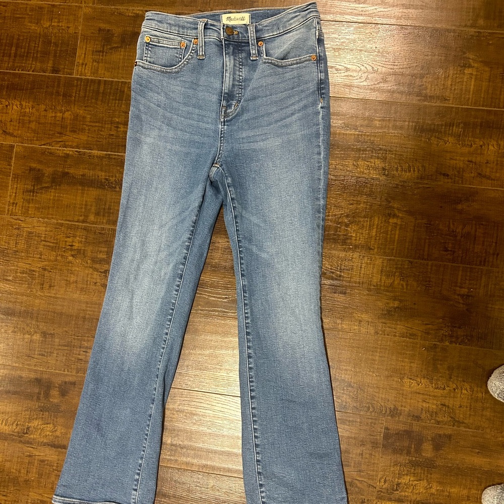Madewell jeans size 26 Cali dem boot